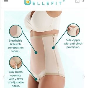 Bellefit girdle side zip